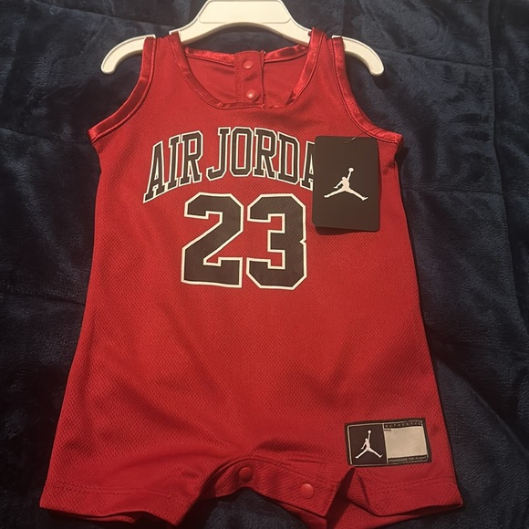 NWT Jordan 23 Jersey Romper - Picture 9 of 11